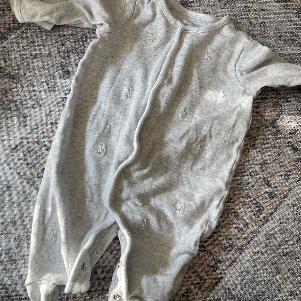 Ralph Lauren footed pajamas 3m